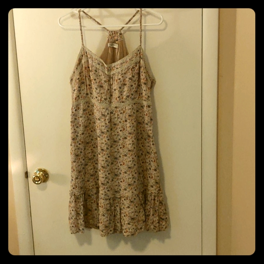 Flower print dress